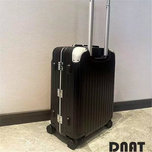 德国R家登机箱hybird铝框行李箱旅行箱托运登机黑色白色21寸