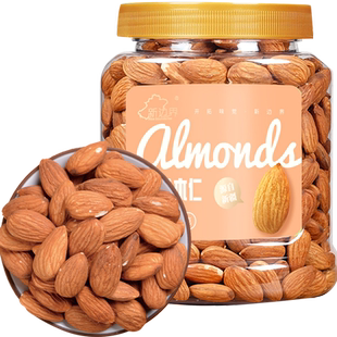 原味美国加州巴旦木仁坚果零食400g散装生片干果特产