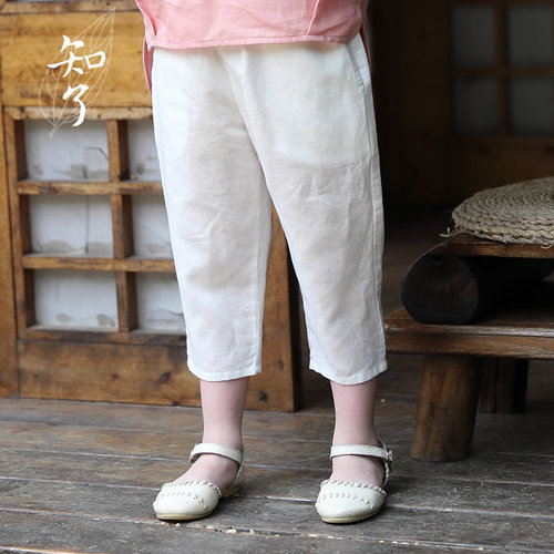 知了夏装萝卜哈伦k4978休闲裤