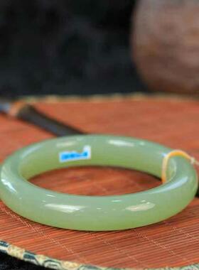 天然和田玉晴水手镯女款