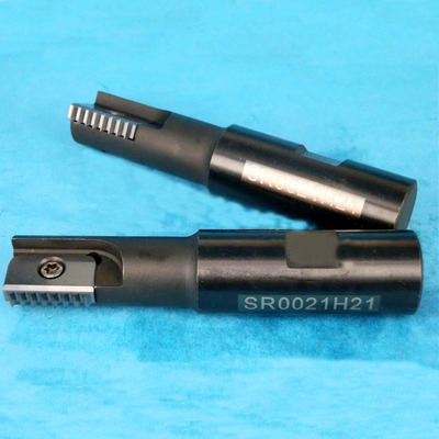CNC加工中心螺纹铣刀杆多齿螺纹梳SR0012F14/21H21内螺纹铣单刃