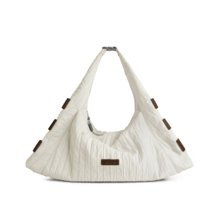 【徐若晗同款】INJOYLIFE尼龙气囊包大容量托特包通勤休闲单肩包