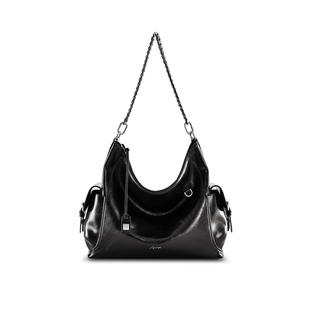 INJOYLIFE油蜡皮TAG先锋HOBO包机能托特包单肩斜挎包大容量通勤包