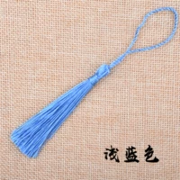 Светло -голубая прямая закладка