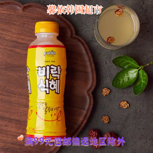 韩国进口饮料八道食醯甜米露民俗冷饮桂皮汁500ml八道飞乐甘米汁