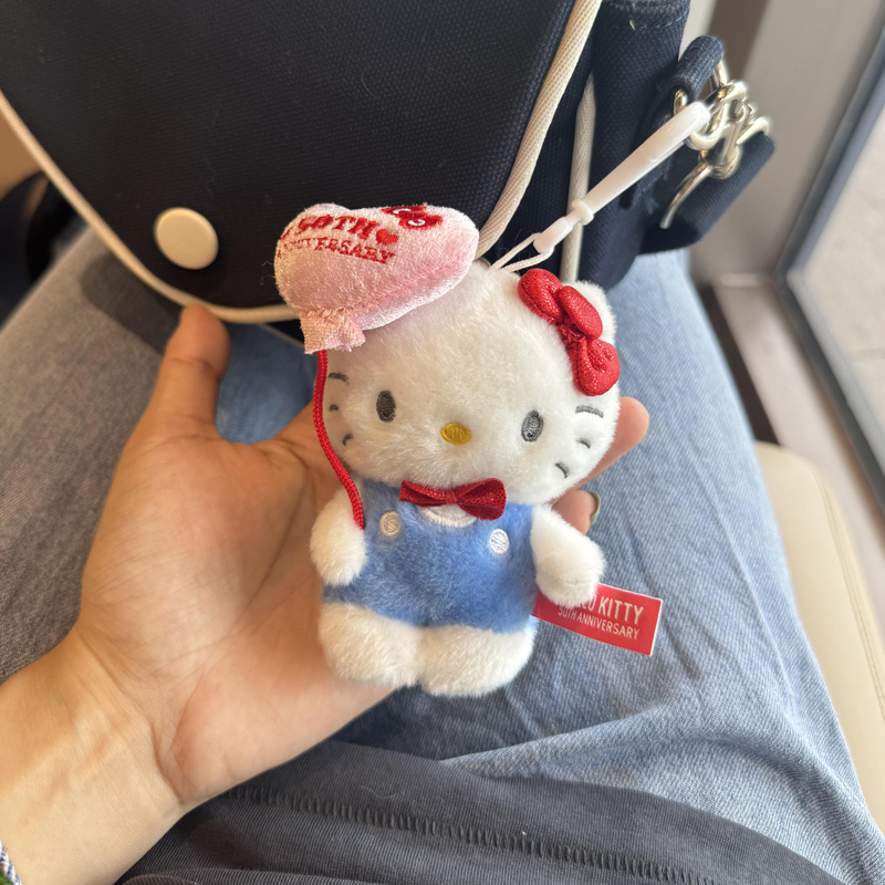 日本气球kitty毛绒公仔挂件