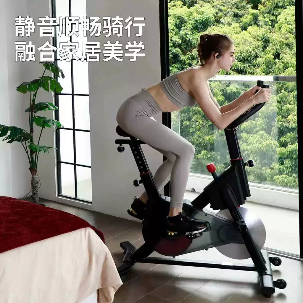 高端出口动感单车家用款健身器材室内骑行自行车小型减肥健身车