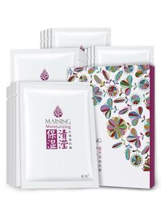 曼宁面膜正品保湿清莹水润玻尿酸面膜贴修复滋润