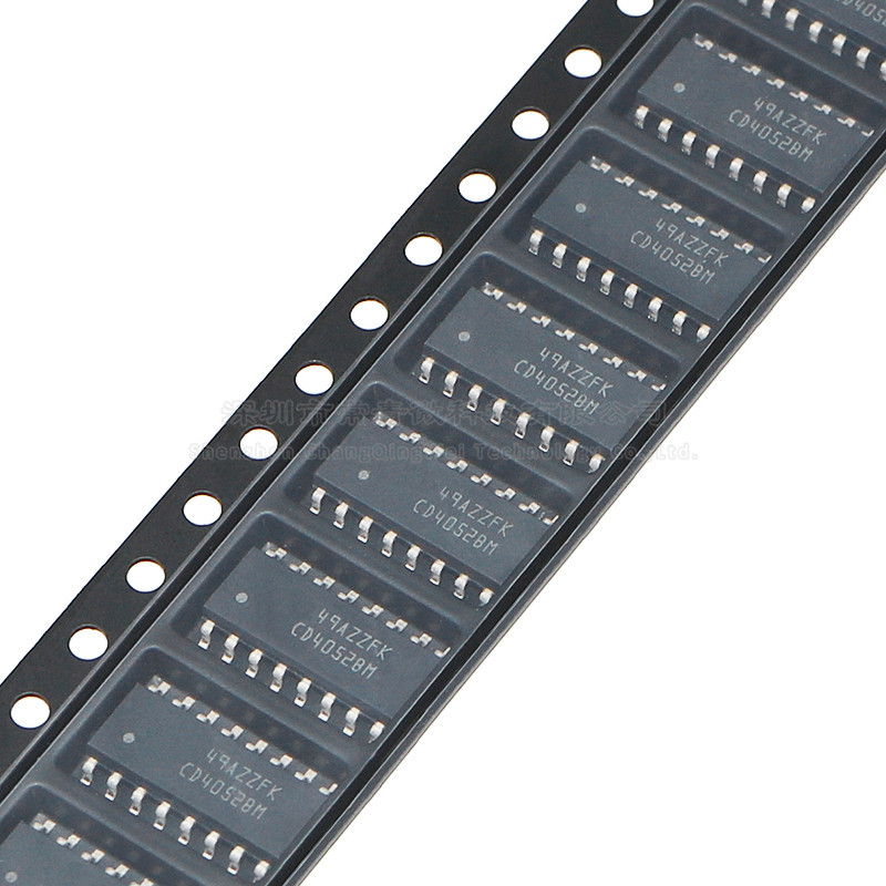 CD4052BM96 贴片SOP-16 低导通泄漏电流2通道4:1模拟开关 芯片IC