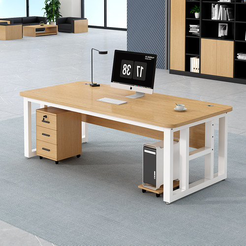 办公桌简约现代家用电脑桌员工位