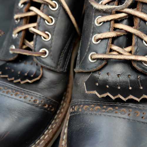 horween Cxl茶芯鞋舌鞋铲 小白 whites boots wesco 工装靴