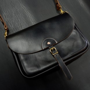 美式 RRL款 复古 CXL茶芯邮差包 美国进口霍尔文horween