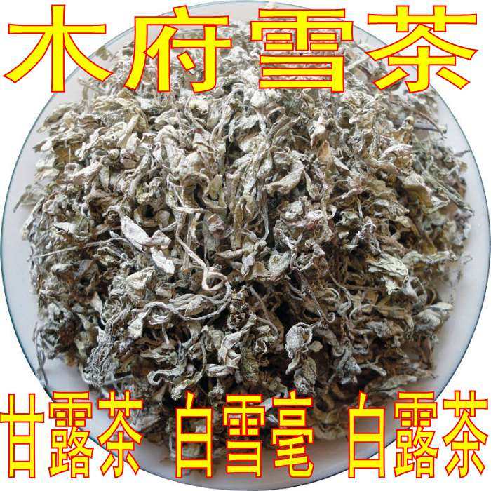 丽江雪茶 白雪毫茶 雪山白露 苦甘露 雪山古茶苍山雪 古藤茶 马帮