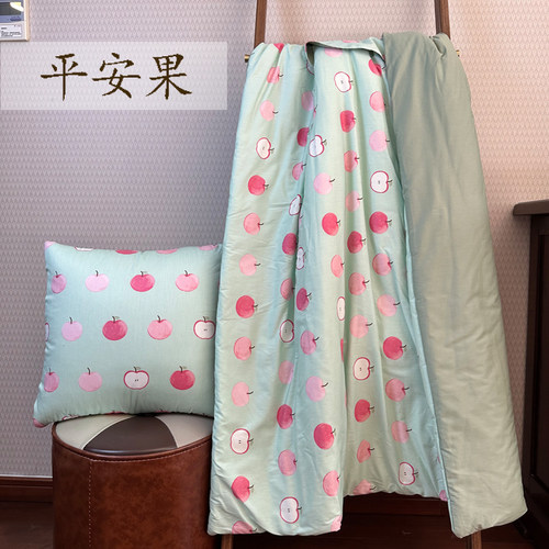 抱枕被子午休被加厚纯棉