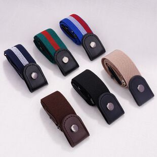 懒人腰带女牛仔裤 腰 松紧收腰神器隐形无痕皮带腰围改小免打孔紧裤