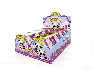 正品保障包邮盲盒8款旅行熊猫系列毛绒 售价69一个，一端8盒套出