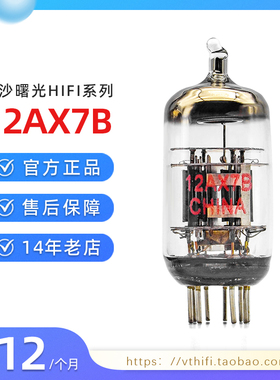 全新曙光改进型12AX7B电子管代7025/ECC83 全新包配对