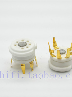 全新七脚管座 陶瓷管座适用于6J1/6J2 6Z4/6J5电子管