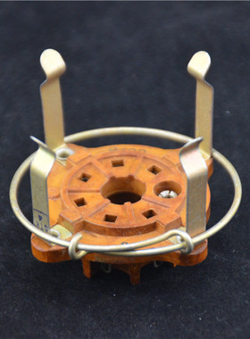 全新苏联俄罗斯生产6C33C-B电子管管座 电木管座 牢固航空级现货