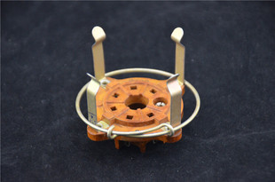 全新苏联俄罗斯生产6C33C-B电子管管座 电木管座 牢固航空级现货