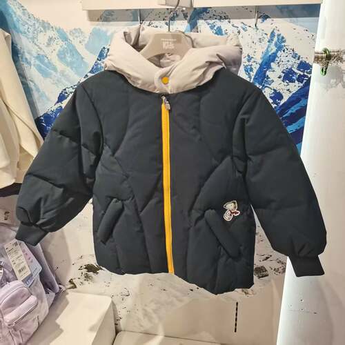 斯凯奇2026秋冬季新款男童时尚百搭运动休闲羽绒服L426B015
