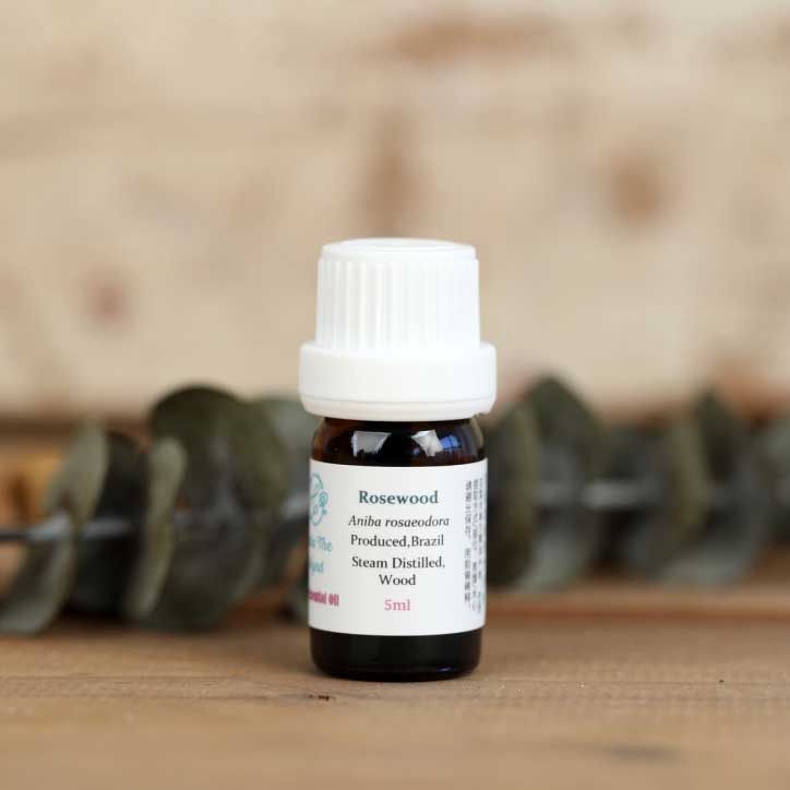 巴西花梨木玫瑰木单方精油5ml木心蒸馏气味甜美儿童b身香薰