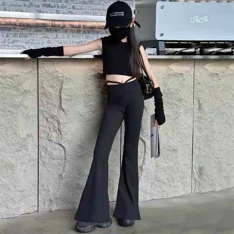 女大童童装潮酷女童废土风连帽上衣显瘦喇叭裤爵士舞演出两件套潮,童装/婴儿装/亲子装,套装,淘宝优惠券,粉丝福利购,淘宝优惠卷