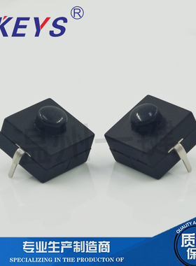 YT-1212-112DA强光手电筒 电源开关 两脚对齐自锁 按钮一开一关