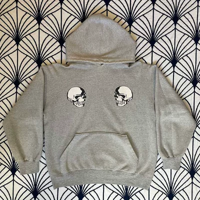 Number Nine Double skull Hoodie (Realistic)