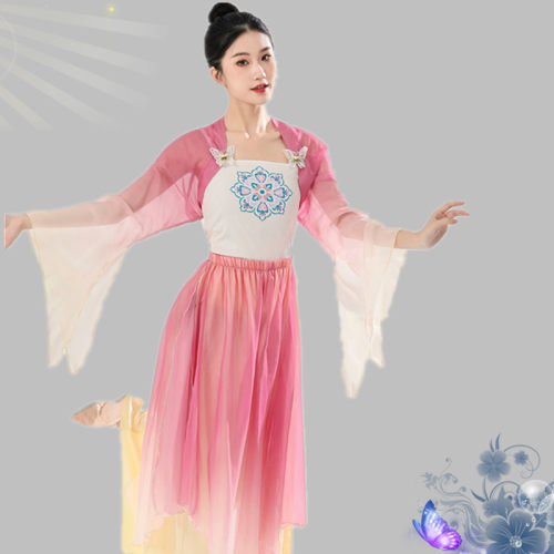 古典舞舞蹈服飘逸古风中国舞仙