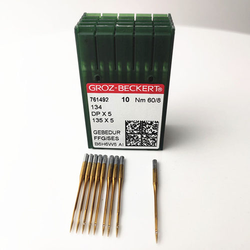 DPX5防热金针 德国格罗茨机针进口机针 钮门双针打枣机针缝纫机针 - 封面