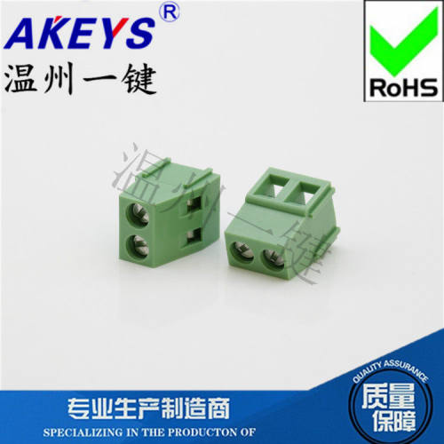接线端子 螺钉式PCB端子MF/KF128-2P/3/4/5/16P间距2.54MM可拼接