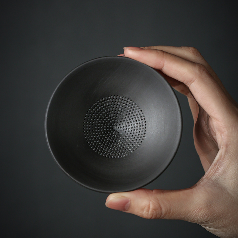 小和尚紫砂茶漏创意茶滤