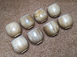 金丝楠陶瓷茶具功夫酒杯赞比亚血檀茶杯礼盒