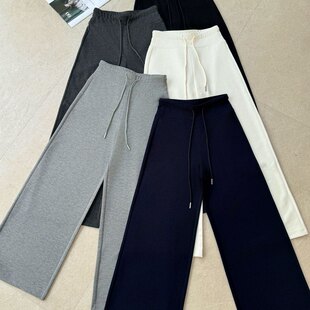 女560 宽松显瘦百搭高腰直筒阔腿休闲裤 韩范2 6春夏LY品质新款