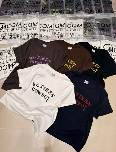 MCQM 夏款韩系正肩百搭显瘦撞色英文字母印花简约休闲短袖T恤潮