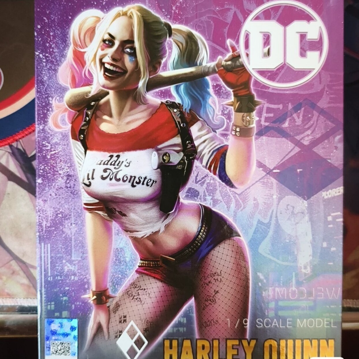 DC官方漫画电影 泛乐文化小丑女正版摆件潮玩手办玩具 正义联盟品