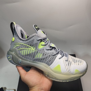 安踏狂潮4pro氮科技篮球鞋男专业耐磨唤醒实战运动鞋112241111-3