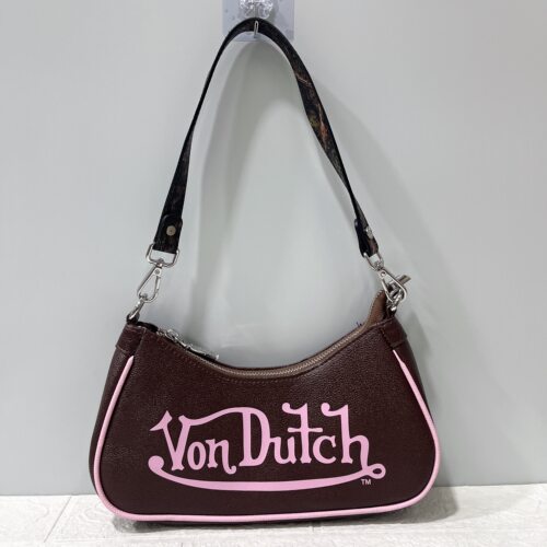 外贸尾货出美国Von Dutch时尚潮流腋下单肩包高级感小众女包
