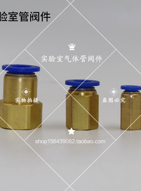 快插内丝端直通  快插内螺纹接头 快插接头 快速接头