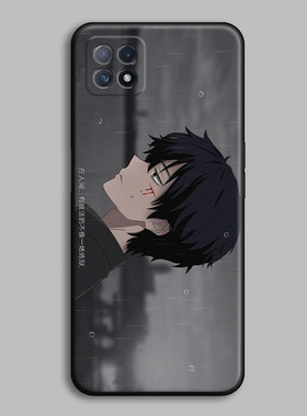 适用OPPOA53/A93/A72/K5/K3/A7X/Ace2动漫男像人间失格伤感手机壳