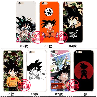 适用iPhone87 Plus手机壳软XS 11 Pro max七龙珠12小孙悟空XR小米