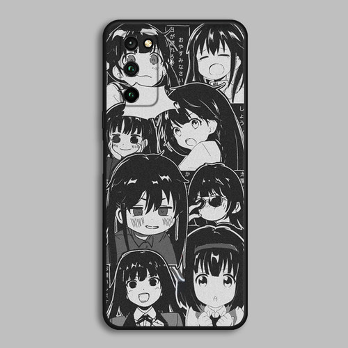 适用华为荣耀v30x10v40proV20v98XMax漫画少女日系日漫潮流手机壳