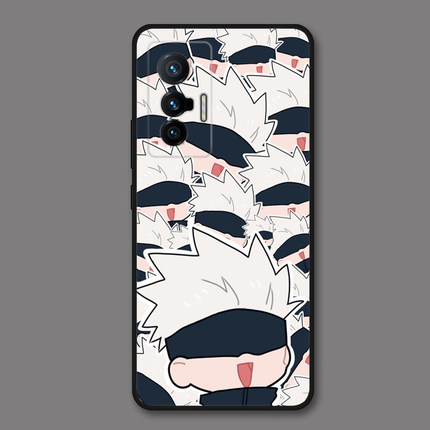 适用vivoX70/x60/x70pro+/s10pro/s9e硅胶咒术回战五条悟潮手机壳