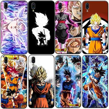 适用vivoy97磨砂手机壳y93全包y93s硅胶y95软y50动漫七龙珠超悟空