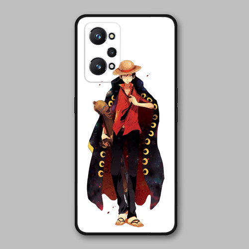 适用真我GTneo2/v15/x7/v13/q3/q2pro动漫海贼王个性路飞男手机壳