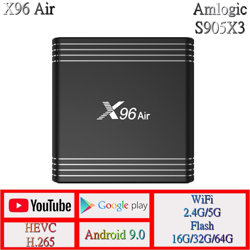 X96 air网络电视盒TV BOX S905X3 4G/64G WiFi蓝牙智能网络播放器|ruв категории видео электрических приборов, сеть HD плеер - от Buy2taobao.com для оказания профессиональной услуги покупки агента Taobao