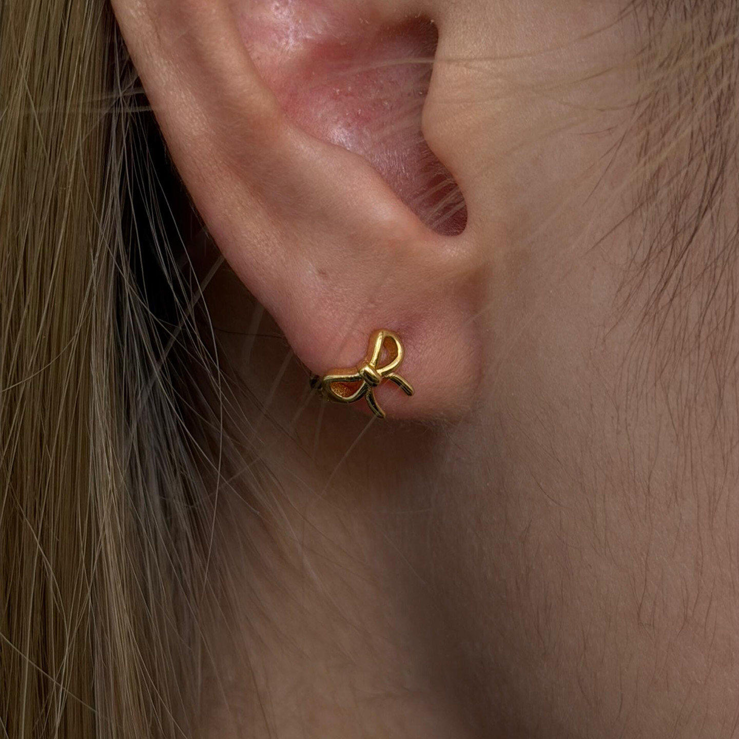 韩系简约蝴蝶结耳扣女小众设计感气质绝美耳饰轻奢高级感精致耳饰,饰品/流行首饰/时尚饰品新,耳环,淘宝优惠券,粉丝福利购,淘宝优惠卷