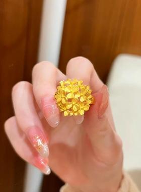 一路生花戒指百花齐放