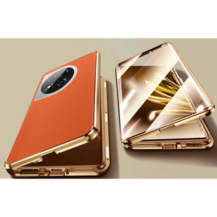 【全覆盖】适用一加ace3手机壳oppo一加ace3新款素皮保护套1+Ace3系列全包防摔的双面翻盖新品高级感透明外壳